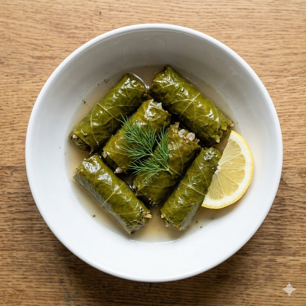 Постни лозови сарми