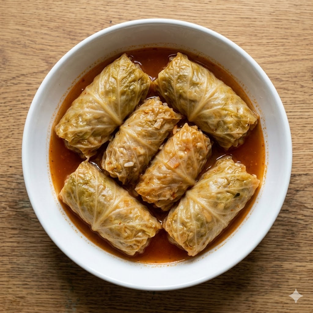 Постни сарми зелеви