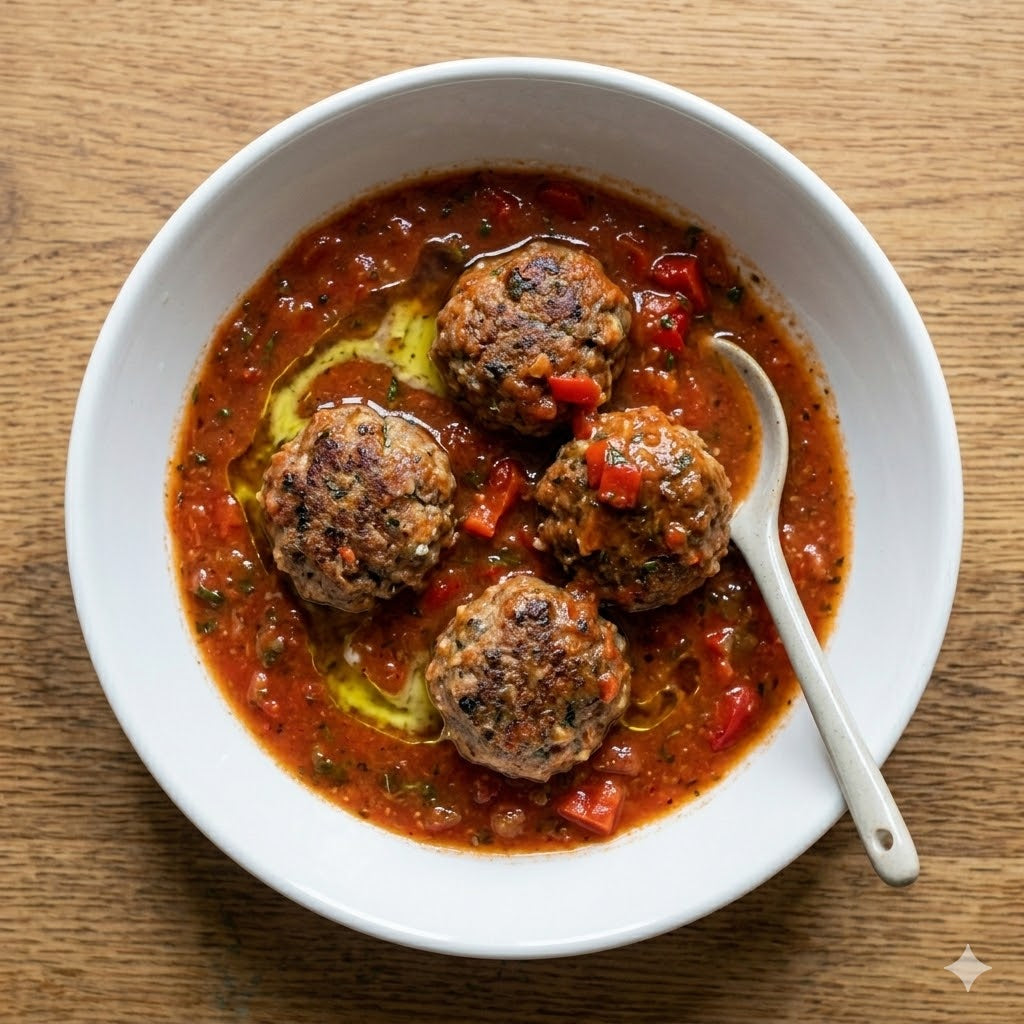 Кюфтета с доматен сос